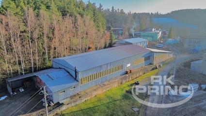 Prodej víceúčelového areálu na pozemku 6.412 m2, Háje u Příbramě. - Fotka 1